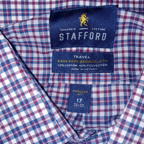 Stafford burg multi paid shirt - Picture 3 of 6